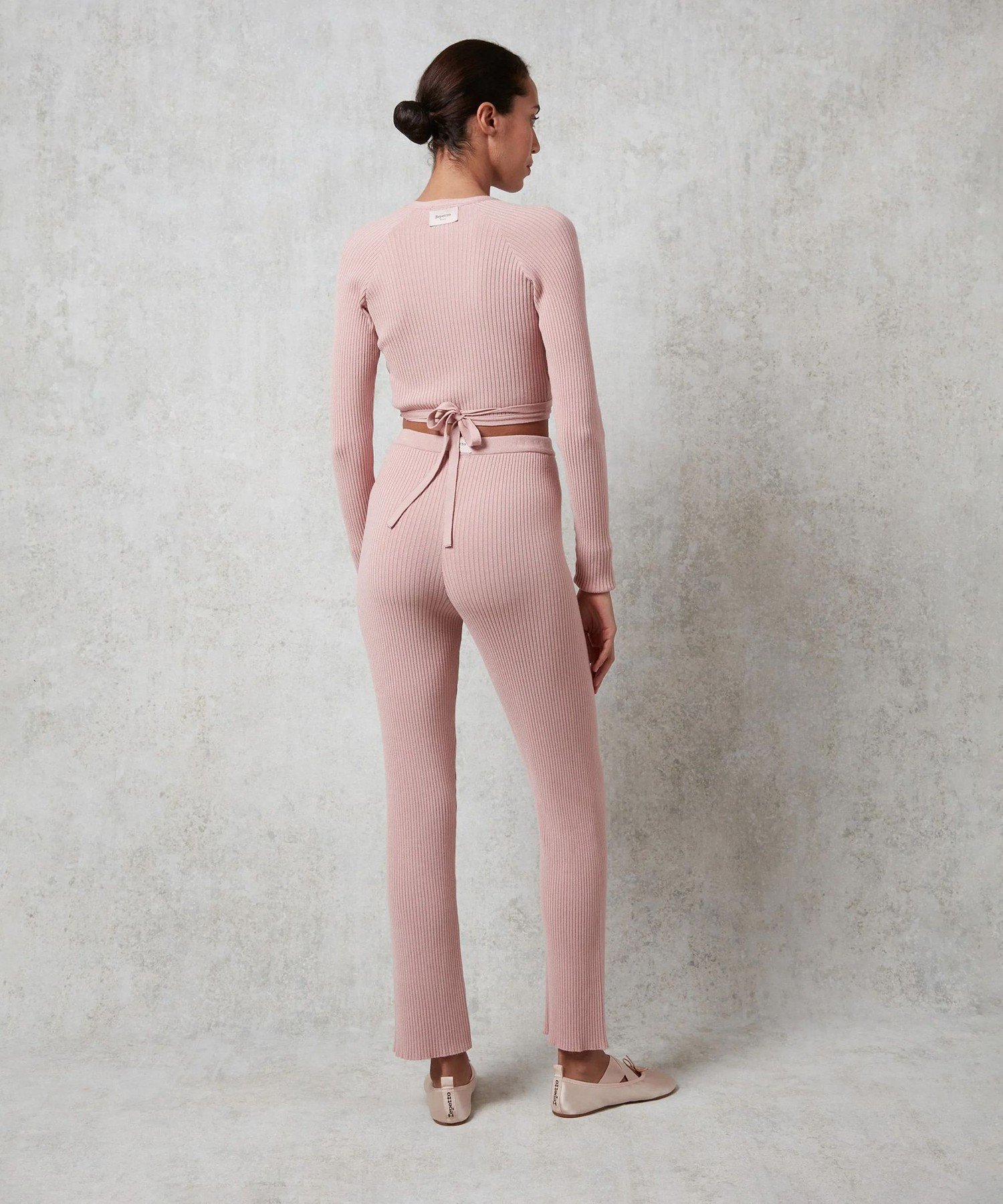 【SALE／60%OFF】Repetto Rib knit pants レペット 福袋・ギフト・その他 その他 ピンク【送料無料】