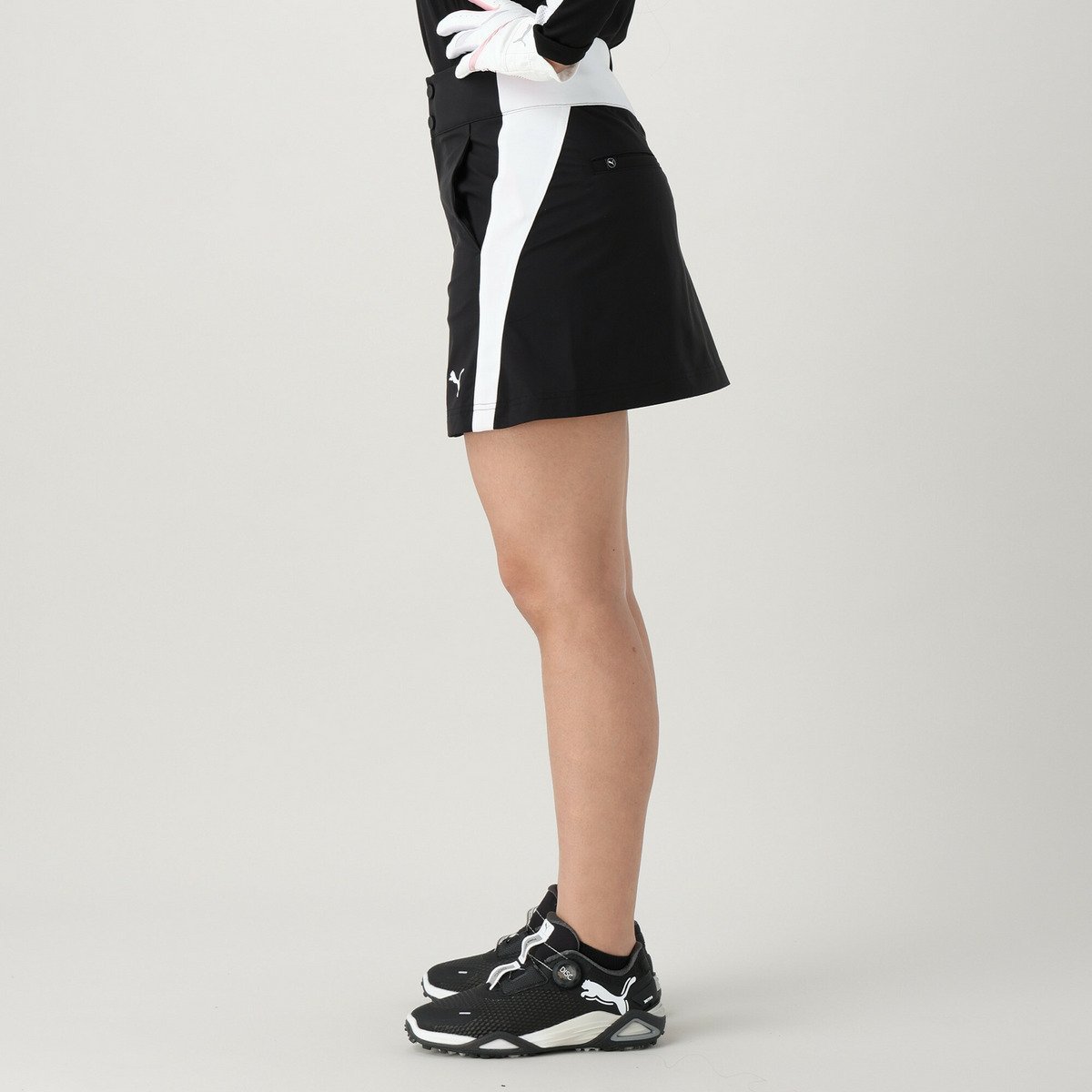 【SALE／34%OFF】PUMA ウィメンズ ゴルフ シャドウキャット ニトロ ディスク スパイクレス シューズ プーマ シューズ・靴 スニーカー ブラック【送料無料】