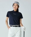 UNITED ARROWS GOLF ウィメンズ カノコ ハイネック ポロシャツ ユナイテッドアローズ スポーツ・アウトドア用品 ゴルフグッズ グレー ネイビー...