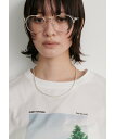 LARUTA 【Web限定】クリアフレームメガネ ラルータ アクセサリー・腕時計 その他のアクセサリー・腕時計 ゴールド