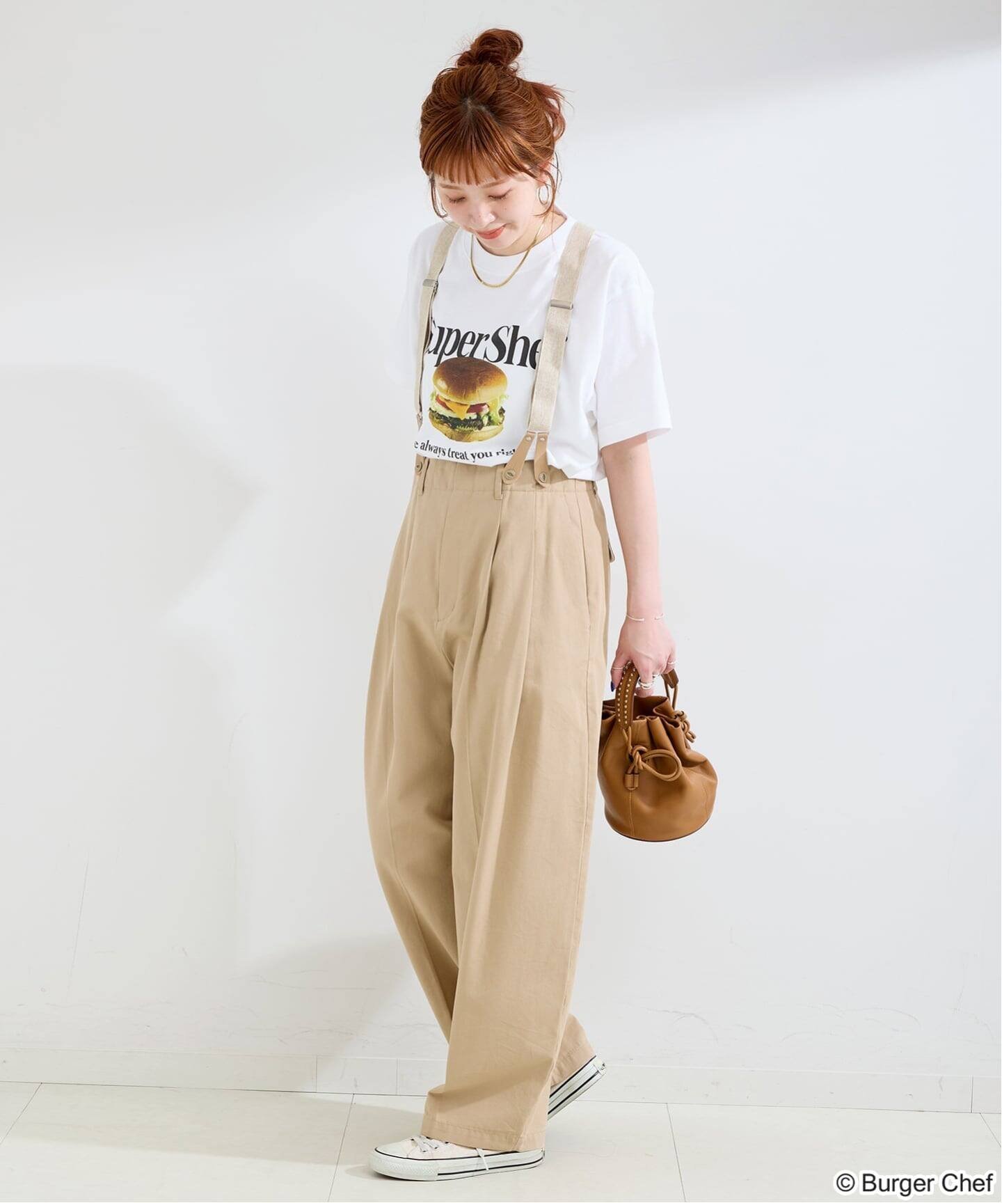 GOOD ROCK SPEED / グッドロックスピード Burgerchef Tshirts B ベーセーストック トップス カットソー・Tシャツ ホワイト
