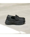 【SALE/20%OFF】Au BANNISTER 【軽量】ローファーモチーフスニーカー オゥ・バニスター シューズ・靴 その他のシューズ・靴 ホワイト シルバ...