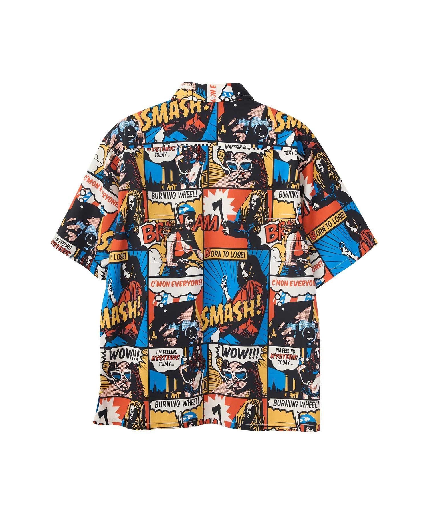 HYSTERIC GLAMOUR FEELING HYSTERIC柄 ボタンダウンシャツ ヒステリックグラマー トップス シャツ・ブラウス【送料無料】
