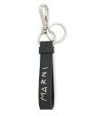 MARNI メンディング キーホルダー マルニ ファッション雑貨 チャーム・キーチェーン ブラック【送料無料】