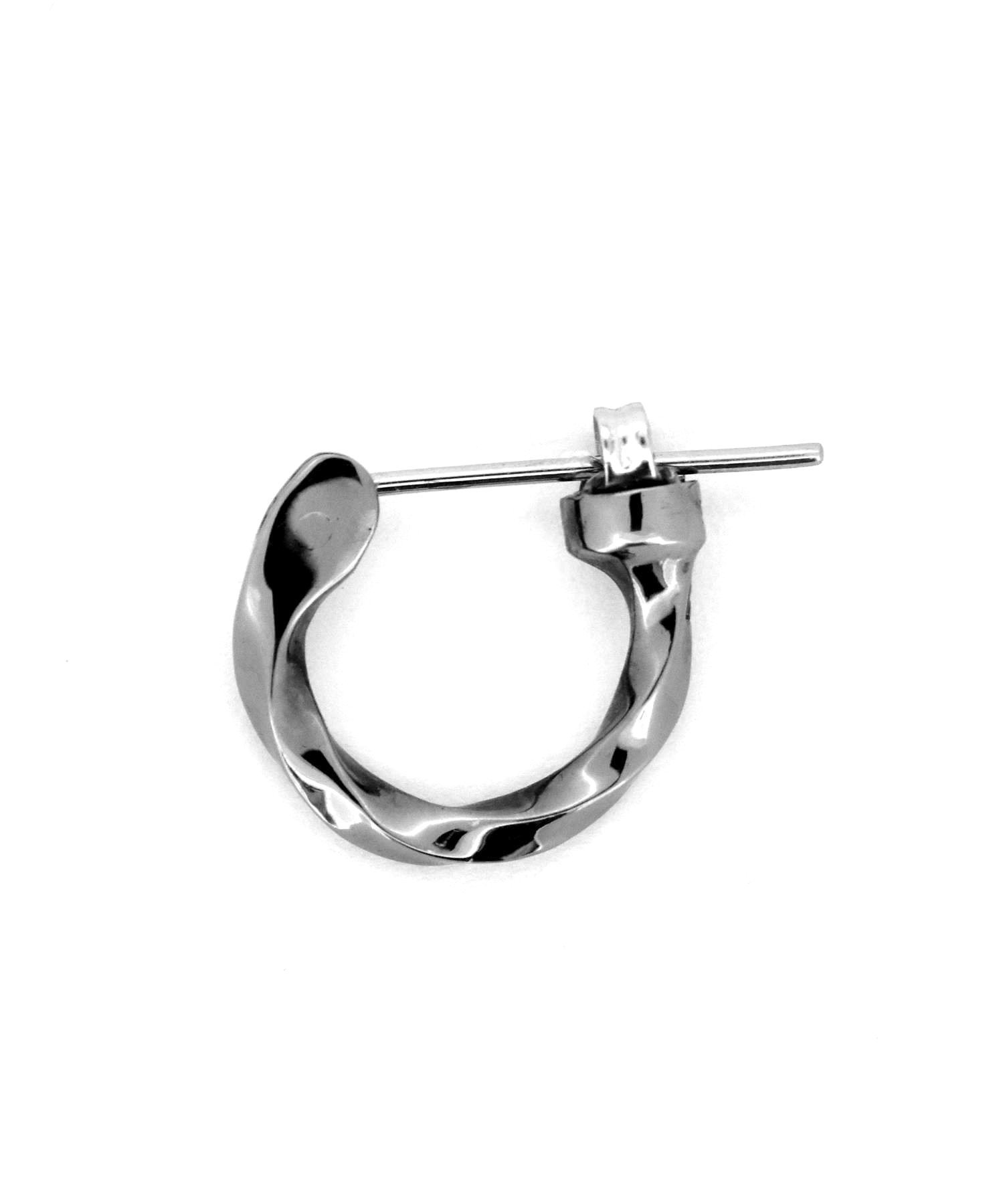 LION HEART for Giftクロッシングピアス/ツイスト/シルバー925 ライオンハート アクセサリー・腕時計 ピアス シルバー ブラック【送料無料】