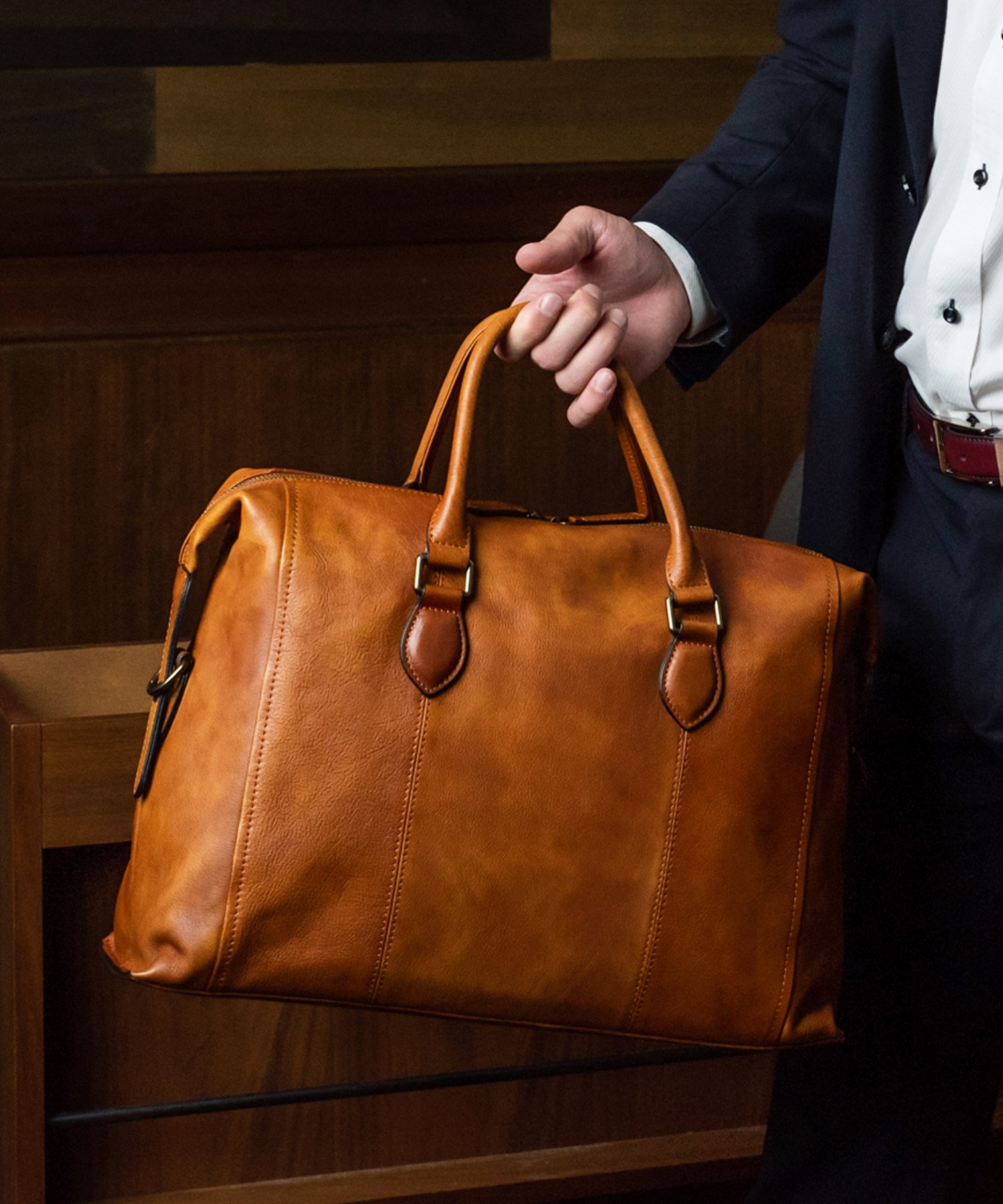 【SALE／40%OFF】aroco 【イタリアンレザー/本革】2wayボストントートバッグ ヴィータフェリーチェ バ..