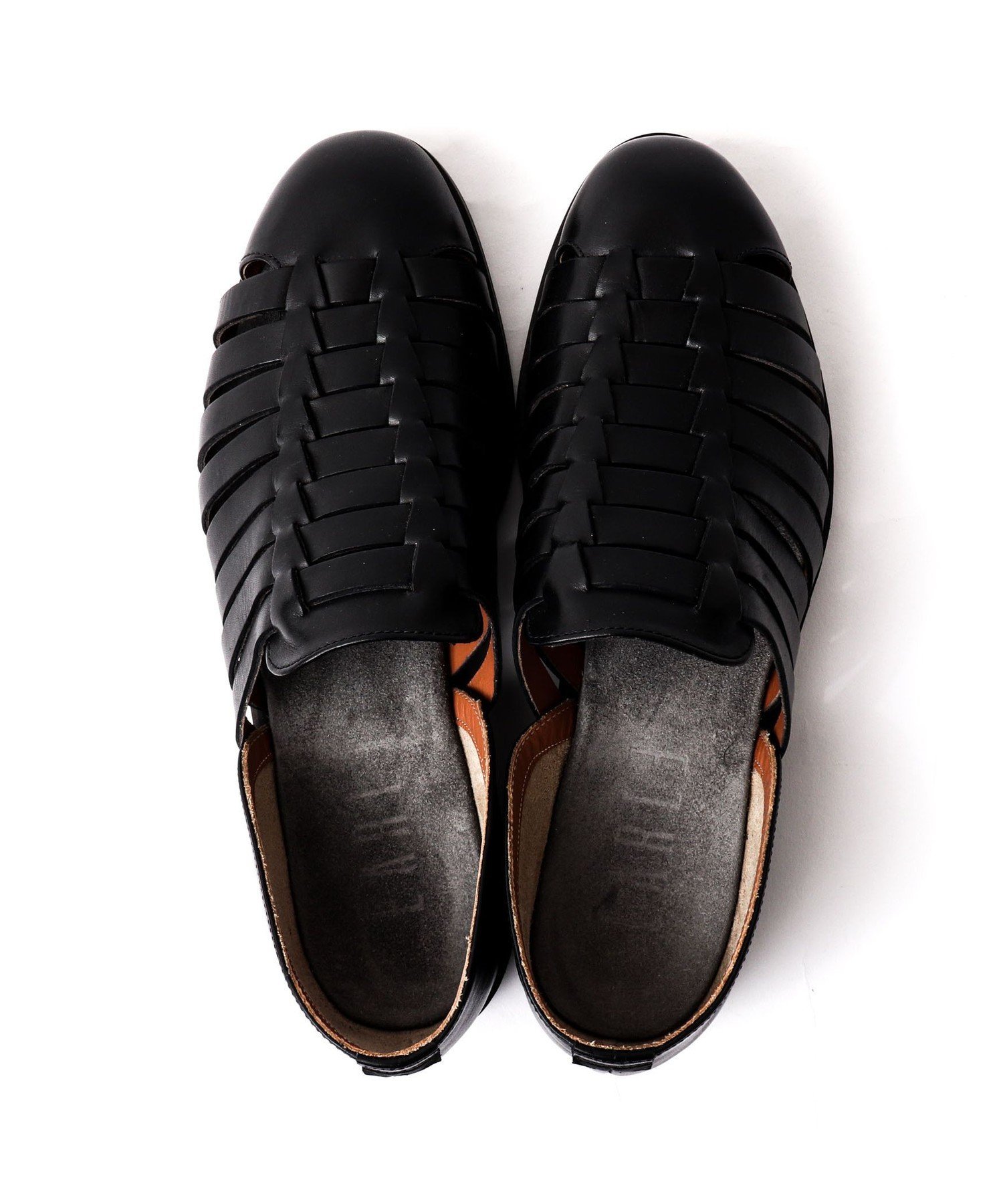 NOLLEY'S goodman 【EARLE/アール】ER6101 Modan Huarache Shoes ノーリーズ シューズ・靴 サンダル ブラック【送料無料】