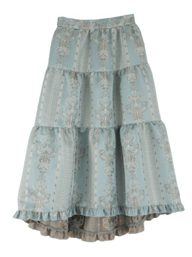 【SALE／78%OFF】axes femme フィッシュテールJQスカート アクシーズファム スカート その他のスカート ブルー ネイビー ブラウンのサムネイル