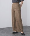 【SALE/40%OFF】BEAMS HEART WOMEN BEAMS HEART / ブロックメッシュ パンツ ビームス アウトレット パンツ その他のパンツ ブラック ベージュ オレンジ【送料無料】(4)