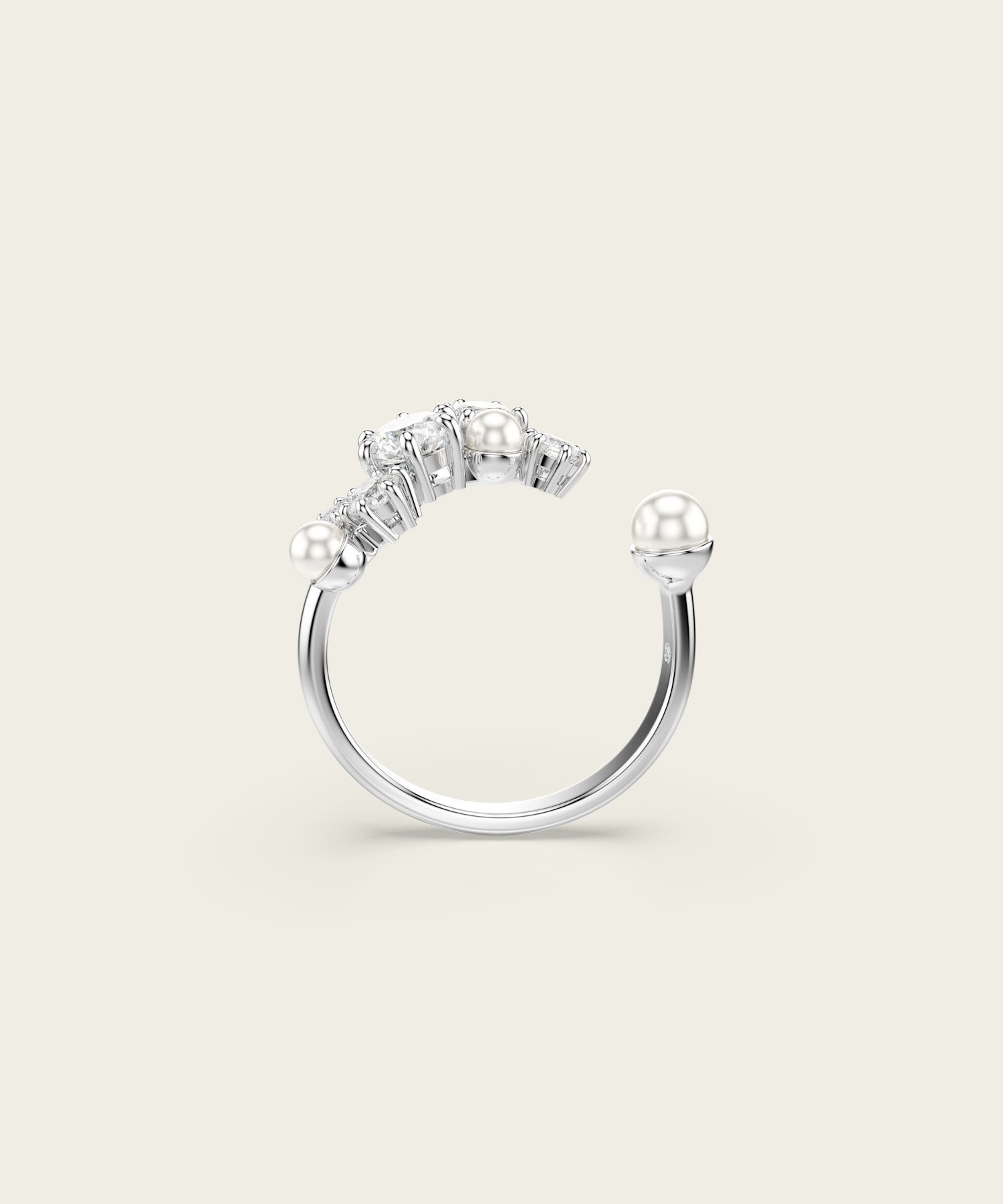 SWAROVSKI 【公式】【スワロフスキー】Constella オープンリング スワロフスキー アクセサリー・腕時計 リング・指輪 ホワイト【送料無料】