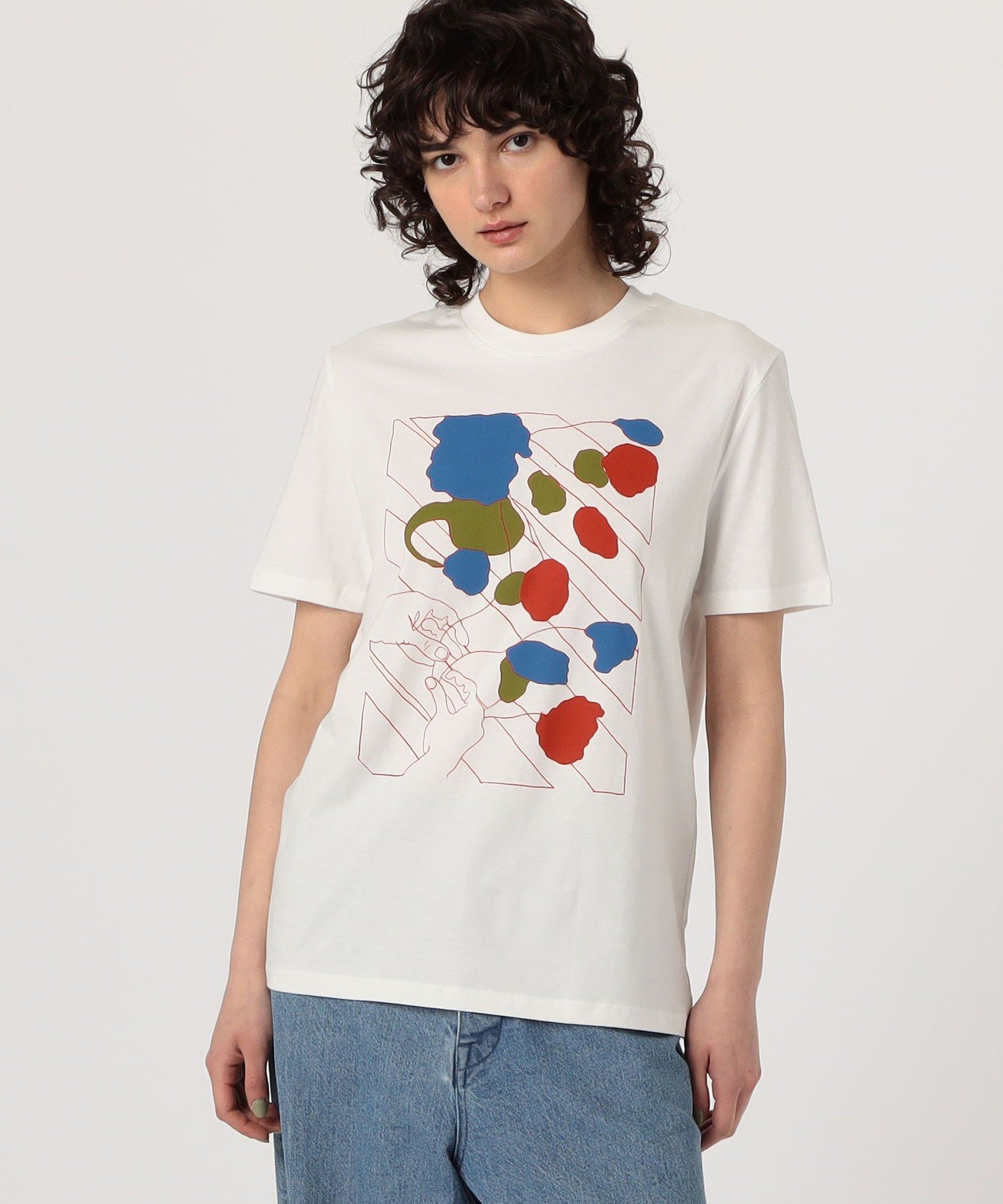 TOMORROWLAND BUYING WEAR LISA KING JARS ハーフスリーブプルオーバー トゥモローランド トップス カットソー・Tシャツ ホワイト【送料無料】
