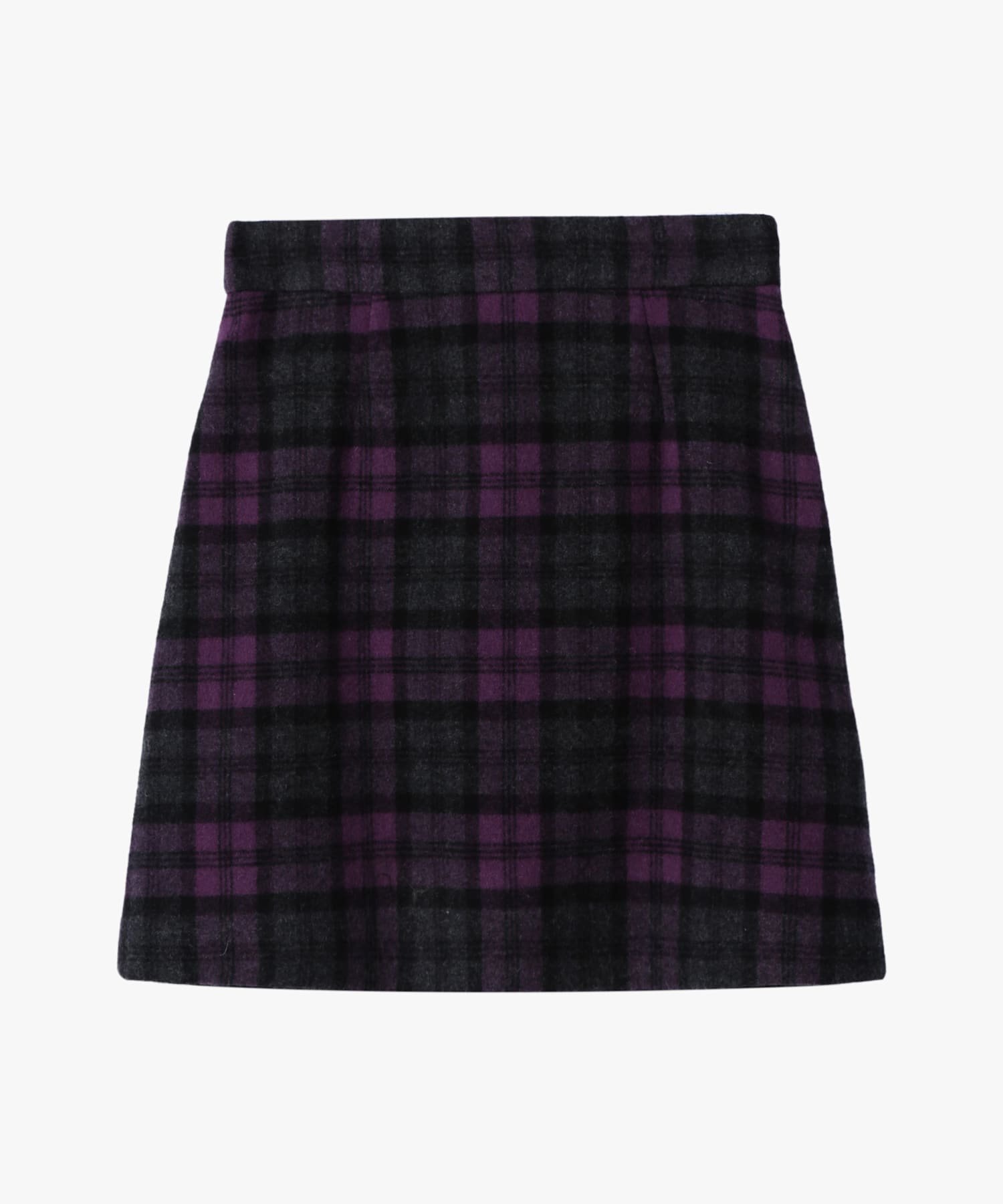 To b. by agnes b. タータンチェックショートスカート アニエスベー スカート その他のスカート パープル【送料無料】
