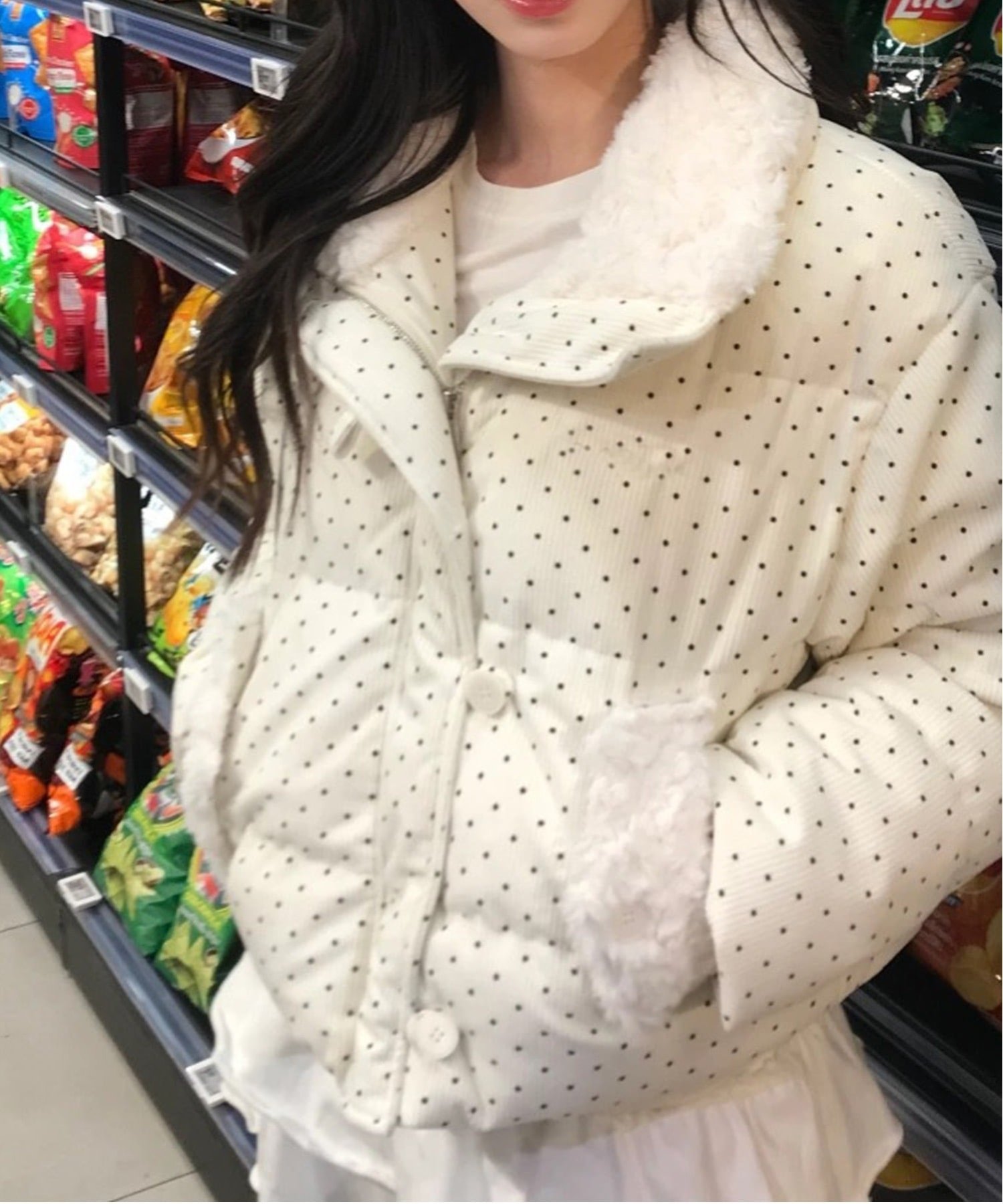 楽天市場】ドット柄（コート・ジャケット｜レディースファッション）の通販