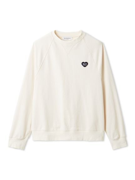 【SALE／30%OFF】gelato pique 【HOMME】裏毛ハートロゴ刺繍プルオーバー ジェラートピケ トップス カットソー・Tシャツ グレー ネイビー【送料無料】
