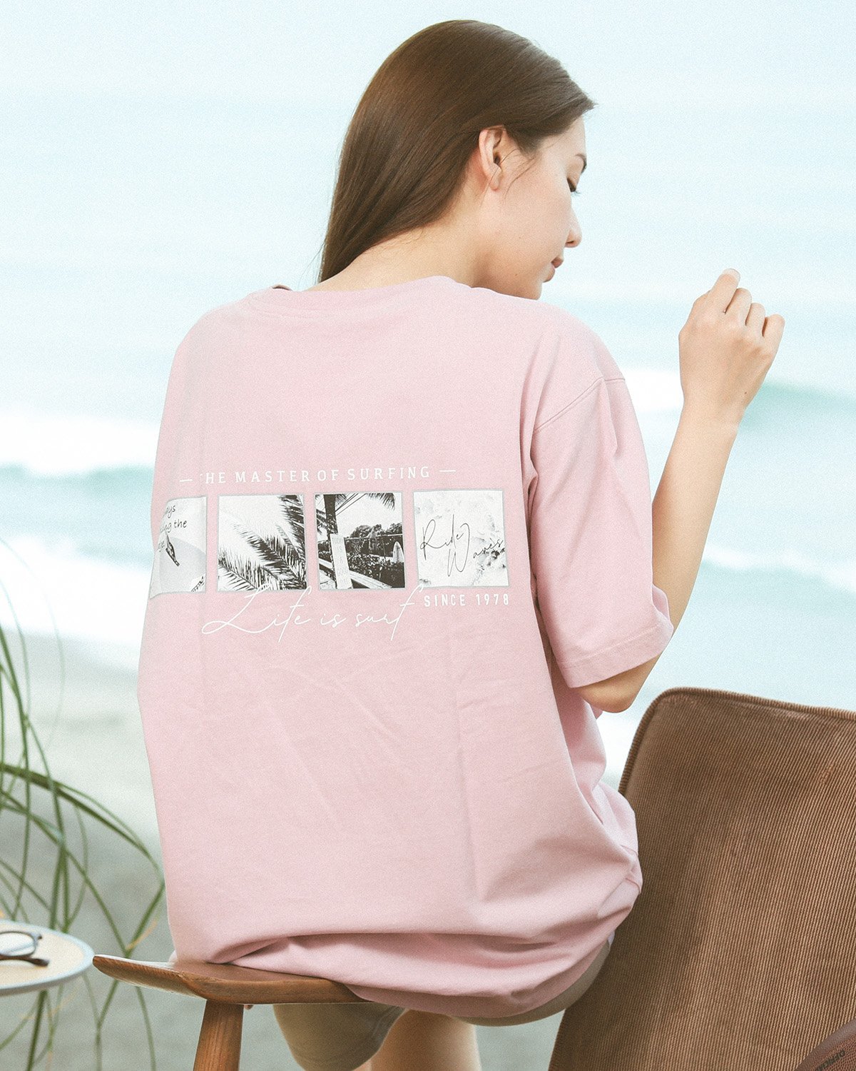 GOTCHA GOTCHA (ガッチャ) コアライン ワントーン サーフ フォト T ガッチャ トップス カットソー・Tシャツ カーキグリーン ホワイト ピンク【送料無料】