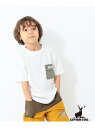 【SALE／40%OFF】BEAMS mini CAPTAIN STAG * BEAMS mini / ポケット Tシャツ(90~150cm) ビームス アウトレット トップス カットソー・Tシャツ ブルー