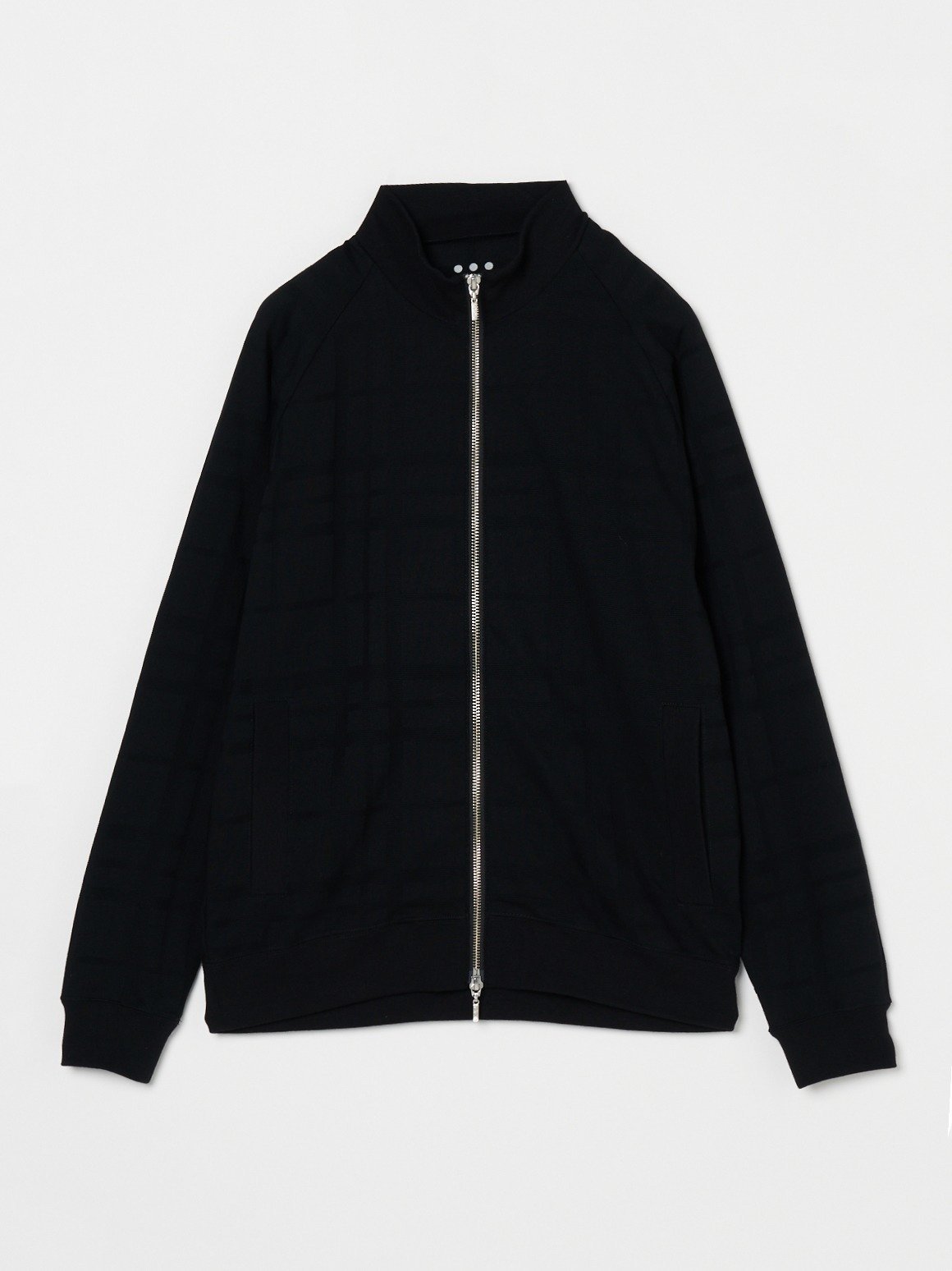 【SALE／50%OFF】three dots Men's Jacquard track jacket スリードッツ トップス カットソー・Tシャツ ブラック ベージュ ネイビー【..