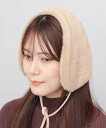 A.M.S. ボンネット レディース 2WAY ファー ヘッドバンド 付け襟 マフラー 耳当て エー.エム.エス. ファッション雑貨 イヤーマフ グレー ブラック ベージュ