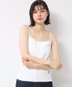 【SALE/10%OFF】Dessin 【洗える】カップ付キャミソール デッサン トップス アンサンブル グレー ホワイト