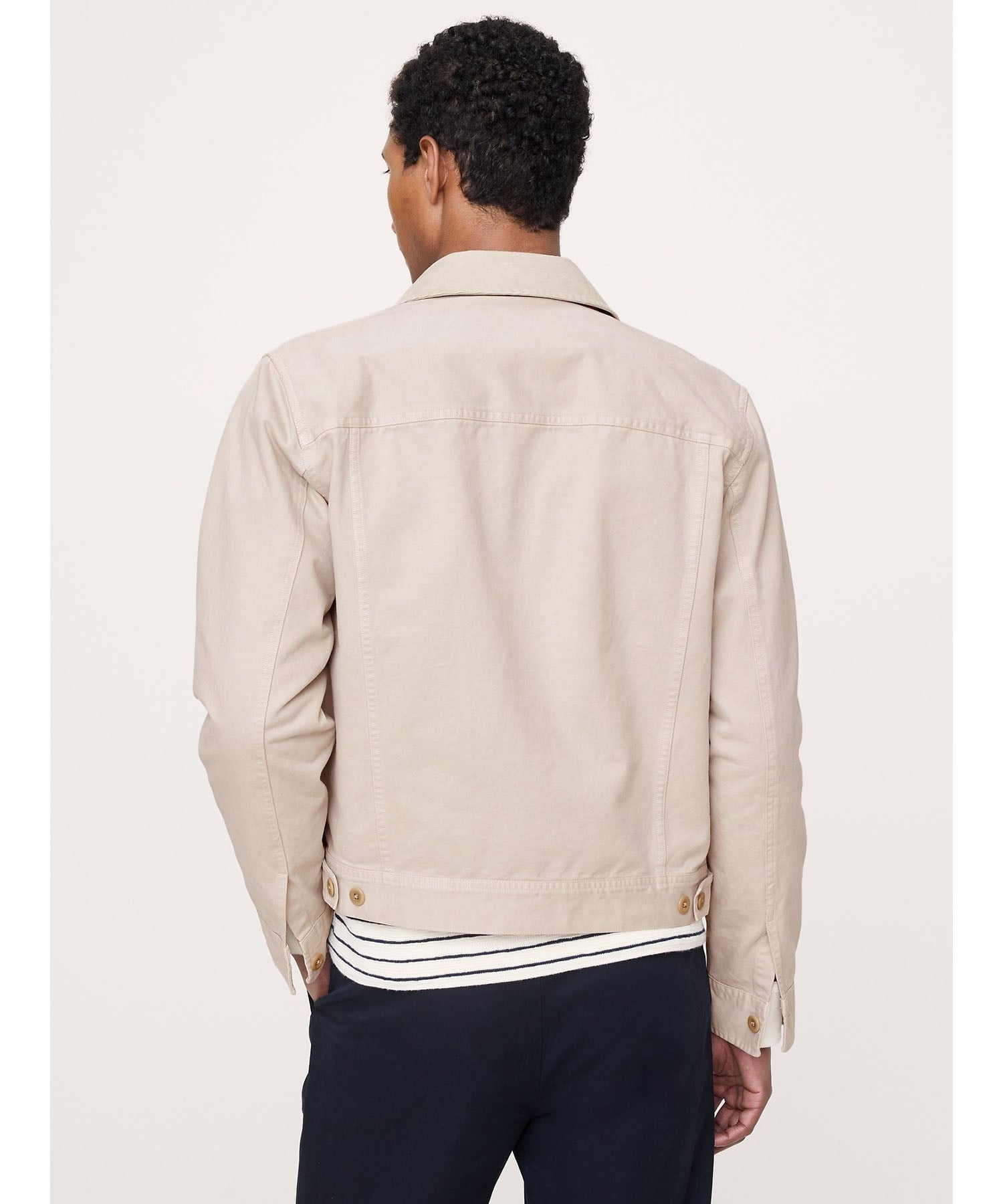 BANANA REPUBLIC (M)コットン ツイル メカニック ジャケット (コーデュロイカラー) バナナ・リパブリック ジャケット・アウター その他のジャケット・アウター ベージュ【送料無料】