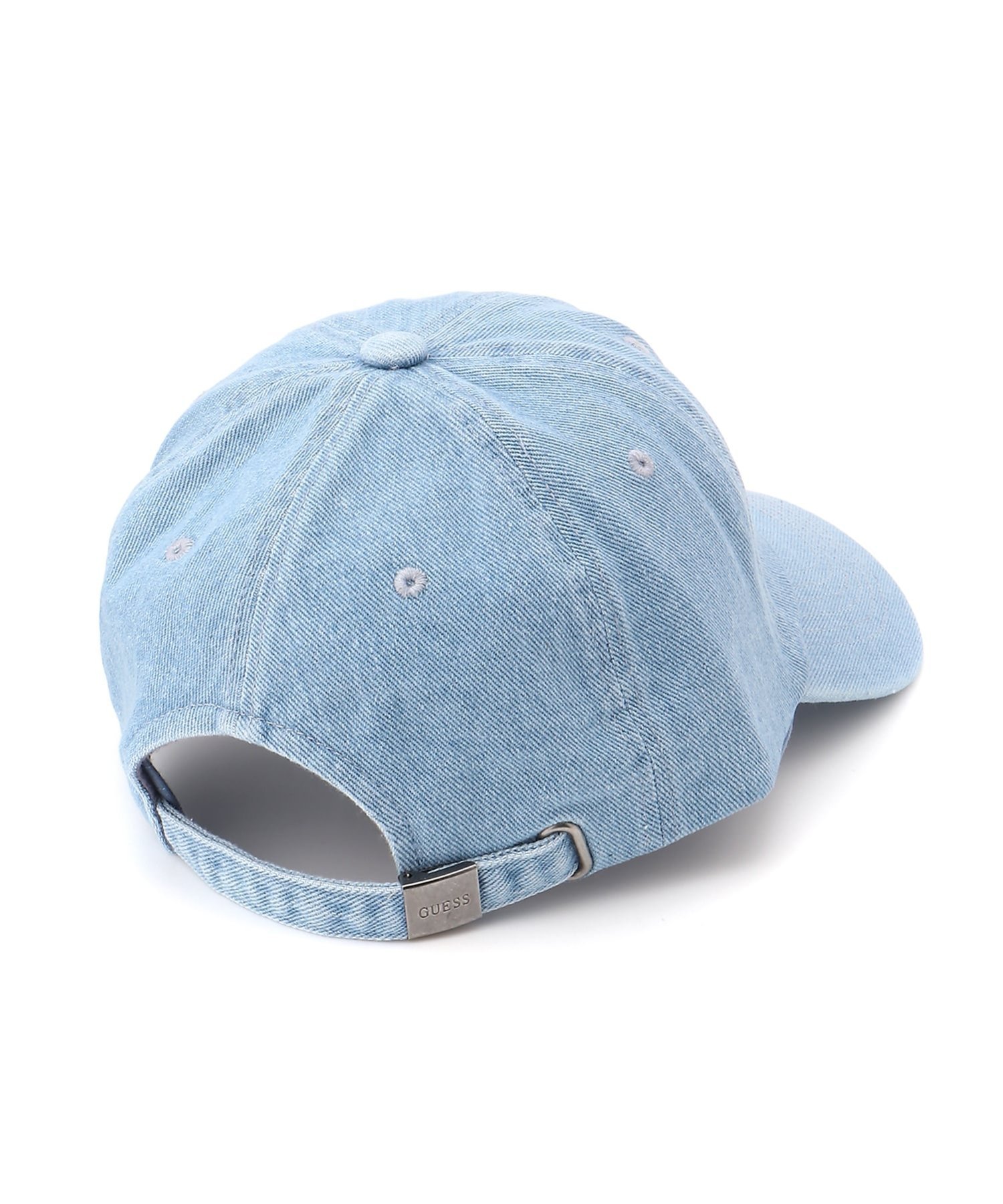 GUESS キャップ (M)HEARTBEAR Cap ゲス 帽子 キャップ ホワイト ブルー