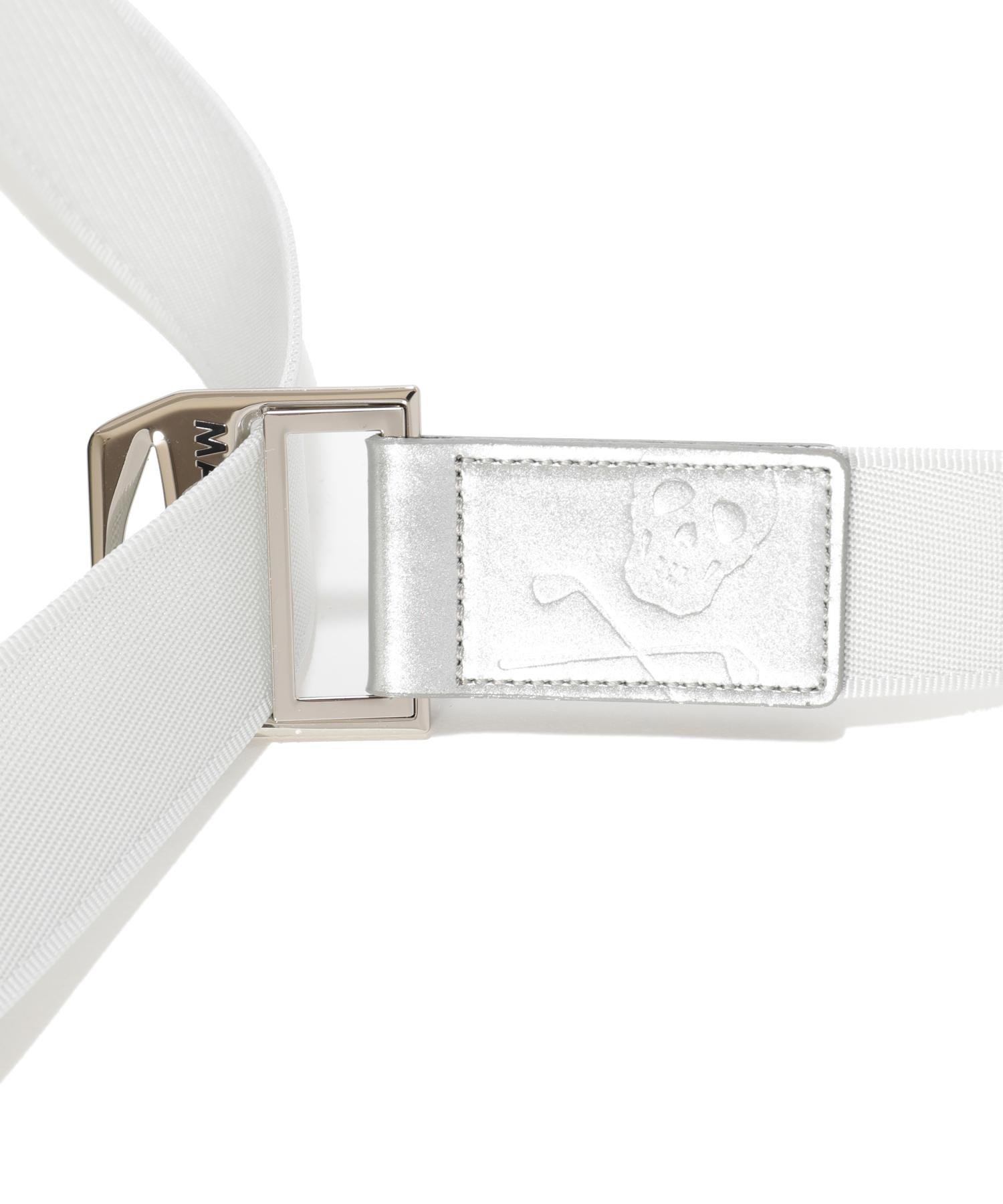 MARK & LONA Brillo SatinEN and WOMEN Finish Tape Belt ｜ MEN and WOMEN マークアンドロナ ファッション雑貨 ベルト ブラック ホワイト【送料無料】