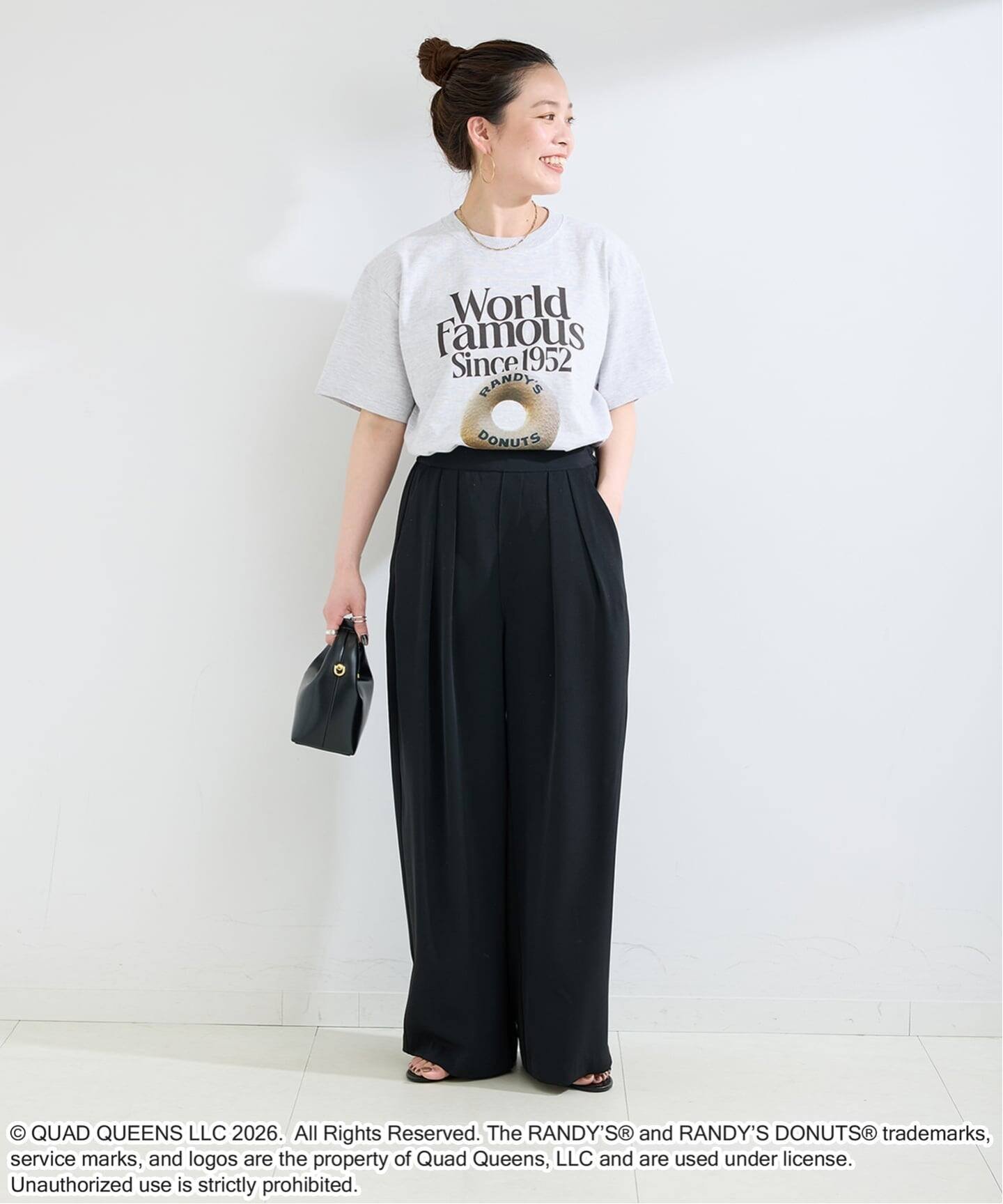 GOOD ROCK SPEED / グッドロックスピード Randy's Donuts Tshirts ベーセーストック トップス カットソー・Tシャツ ホワイト グレー