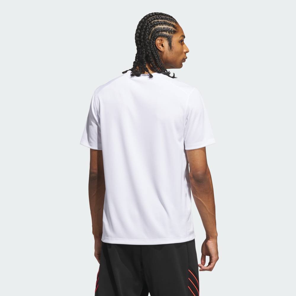 【公式】アディダス adidas 返品可 パフォーマンス Tシャツ アディダス トップス カットソー・Tシャツ ホワイト