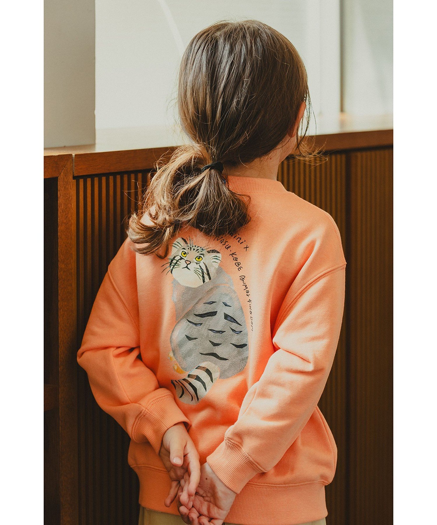 BEAMS mini 【COLLABORATION】那須どうぶつ王国・神戸どうぶつ王国/ アニマル HIP スウェット 2026FW(90~140cm) ビームス ミニ トップス スウェット・トレーナー