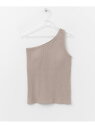 【SALE/70%OFF】LAATO CUP IN ONE SHOULDER TANK ラート インナー・ルームウェア その他のインナー・ルームウェア ブラウン...