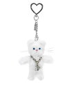 【SALE/10%OFF】MEMECLE MEMECLE/(W)【 MEMECLE / メメクル 】アニマル 猫 ぬいぐるみキーホルダー チェルカ ファッション...