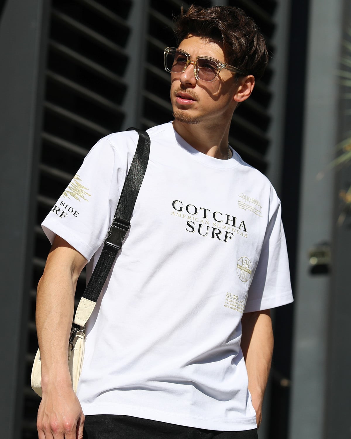 GOTCHA GOTCHA (ガッチャ) リミテッド ドライ UVカット ベーシック ゴールド Tシャツ ガッチャ トップス カットソー・Tシャツ グリーン ホワイト ブラック【送料無料】