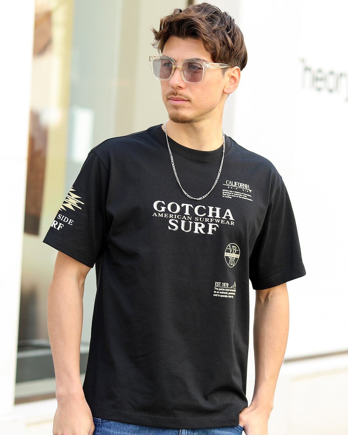 GOTCHA GOTCHA (ガッチャ) リミテッド ドライ UVカット ベーシック ゴールド Tシャツ ガッチャ トップス カットソー・Tシャツ グリーン ホワイト ブラック【送料無料】
