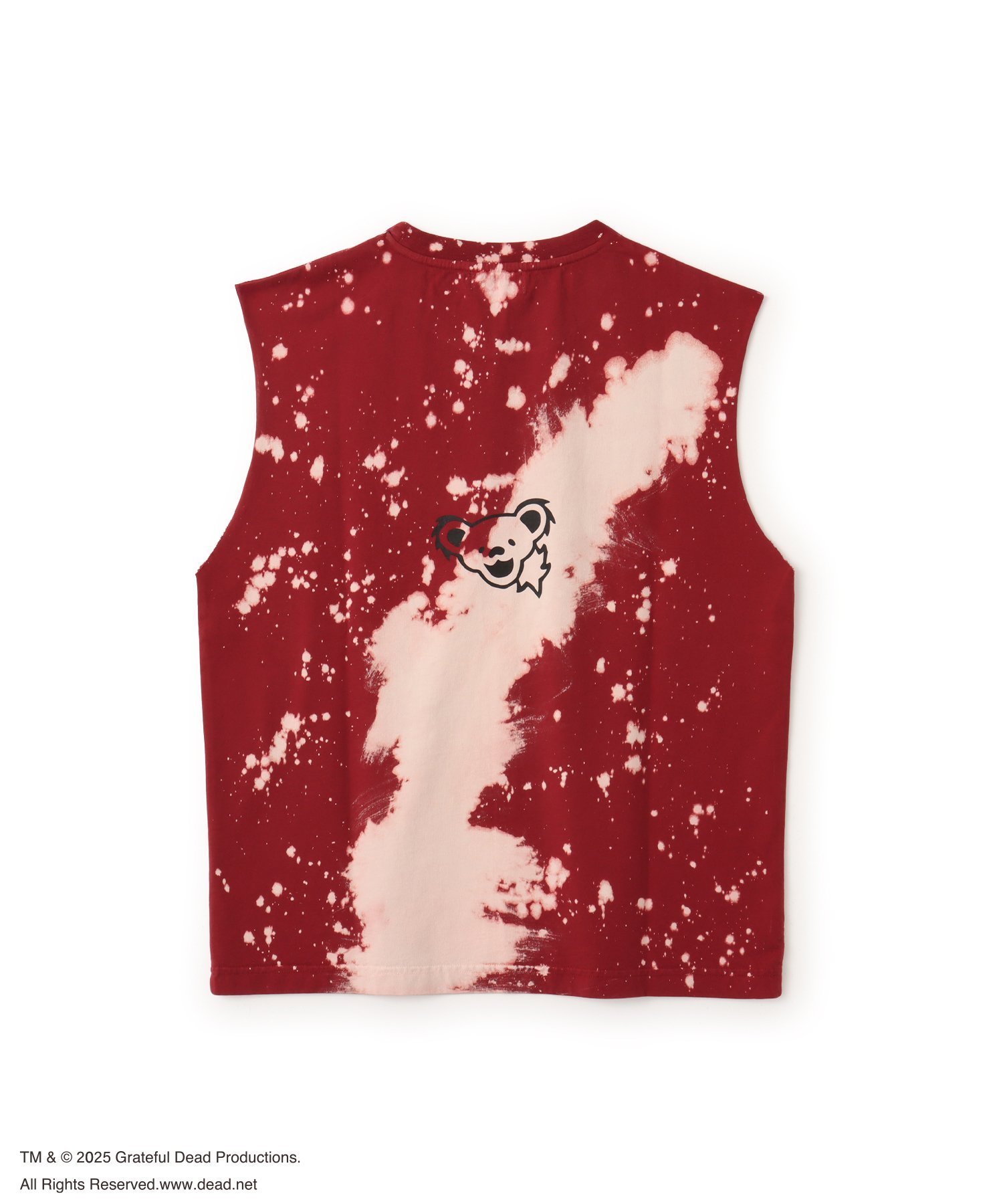 atmos pink atmos pink Grateful Dead Tank Top RED アトモス トップス ノースリーブ・タンクトップ レッド