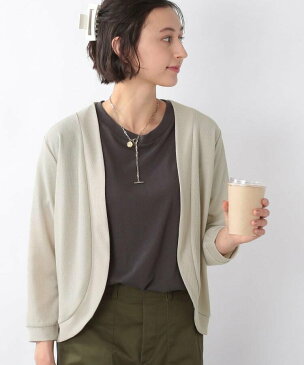 【SALE/30%OFF】SHOO・LA・RUE 【UV】七分袖ボレロカーディガン シューラルー ニット カーディガン ホワイト グリーン ベージュ ネイビー