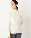 【SALE／30%OFF】COMME CA BLANC D'OEUF [ マタニティ ] ケーブル柄 プルオーバー コムサ・ブロンドオフ マタニティウェア・ベビー用品 マタニティワンピース・フォーマル【送料無料】