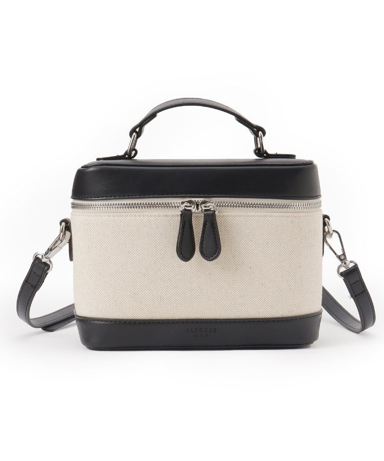 【SALE／58%OFF】OberTashe 異素材 コンビ バニティバッグ エスペランサ バッグ ショルダーバッグ ブラック ブラウン オレンジのサムネイル