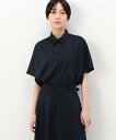 【SALE/40%OFF】COMME CA タイプライタージャージー シャツ コムサ トップス シャツ・ブラウス ネイビー ブラウン【送料無料】(4)