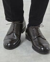 MEN'S MELROSE 外羽根ストレートチップレザーシューズ メンズメルローズ シューズ・靴 レースアップ・ドレスシューズ ブラウン ブラック【送料無料】