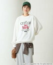 【SALE/35%OFF】FREAK'S STORE NYC 別注 THE CITY of NY ロゴ スウェット 24AW フリークスストア トップス スウェ...