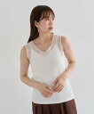 【SALE/29%OFF】Green Parks ・SUGAR SPOON シアー切替タンクトップ グリーンパークス インナー・ルームウェア その他のインナー・...