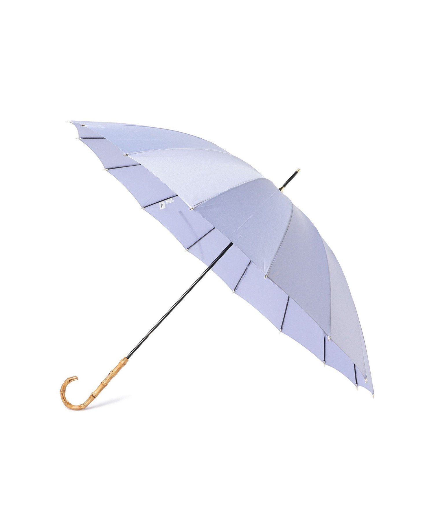 Ray BEAMS ソリッド バンブー 傘 ビームス ウイメン ファッション雑貨 傘・長傘 パープル ブラウン【送料無料】