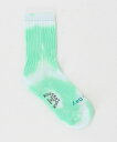 BEAUTY&YOUTH UNITED ARROWS 【別注】<ROSTER SOX>タイダイ リブソックス ビューティー&ユース ユナイテッドアローズ 靴下・レッグウェア 靴下 イエロー(4)