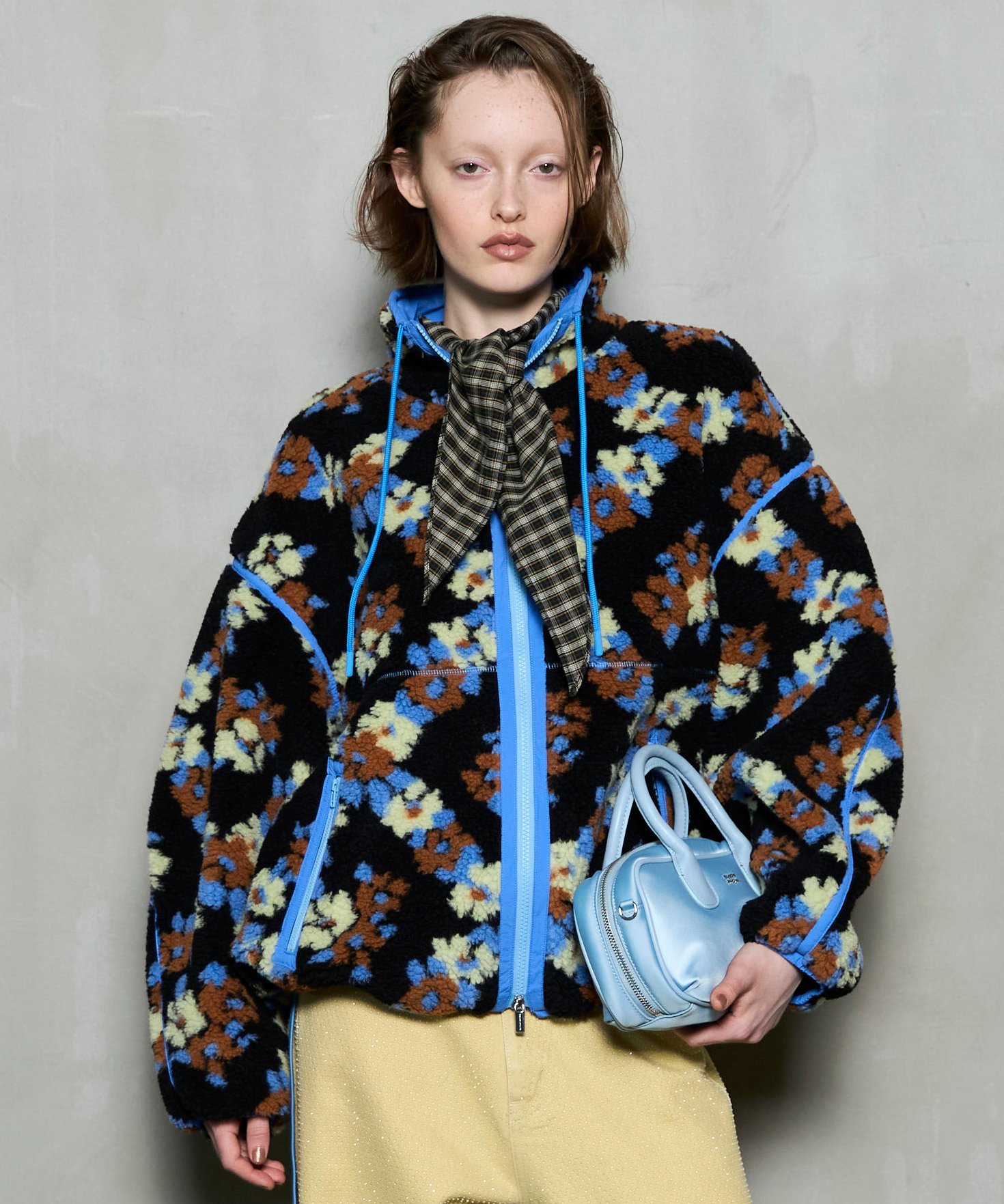 MAISON SPECIAL ボアブルゾン メゾンスペシャル ジャケット・アウター ブルゾン・ジャンパー ブラック【送料無料】のサムネイル