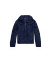 POLO RALPH LAUREN (ボーイズ 8才~20才)P-Layer 2 テディ フリース ジャケット ラルフローレン トップス パーカー・フーディー ネイビー【送料無料】