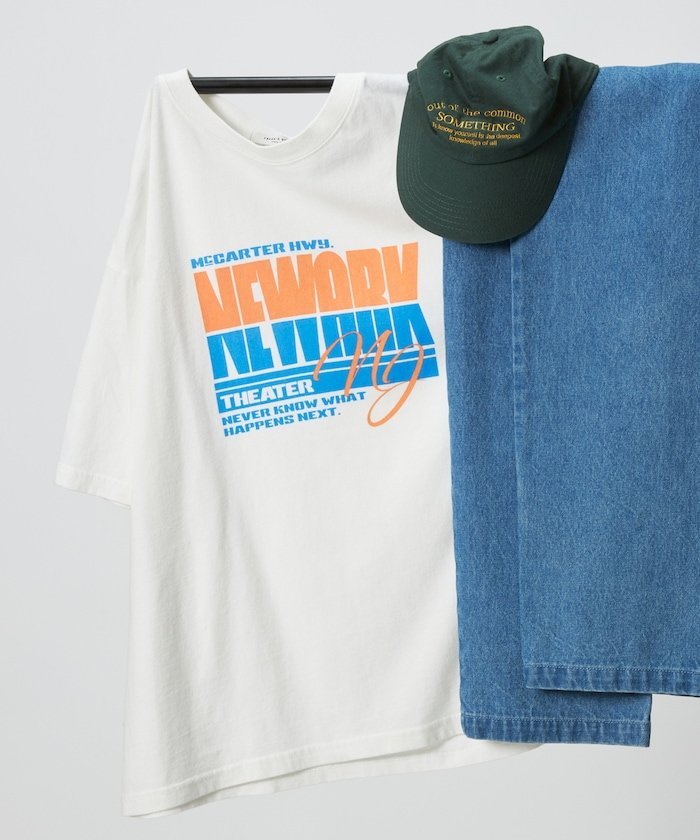 FREAK'S STORE スポーティー ロゴTシャツ フリークスストア トップス カットソー・Tシャツ オレンジ イエロー【送料無料】のサムネイル