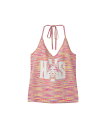 HYSTERIC GLAMOUR SEE NO EVILジャカート ホルターネック ヒステリックグラマー トップス その他のトップス ピンク グリーン【送料無料...
