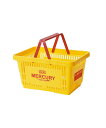 MERCURY マーキュリー マーケットバスケット ローラ インテリア・生活雑貨 収納用品・棚・ラック ブルー ブラック ホワイト ベージュ イエロー カーキグリーン