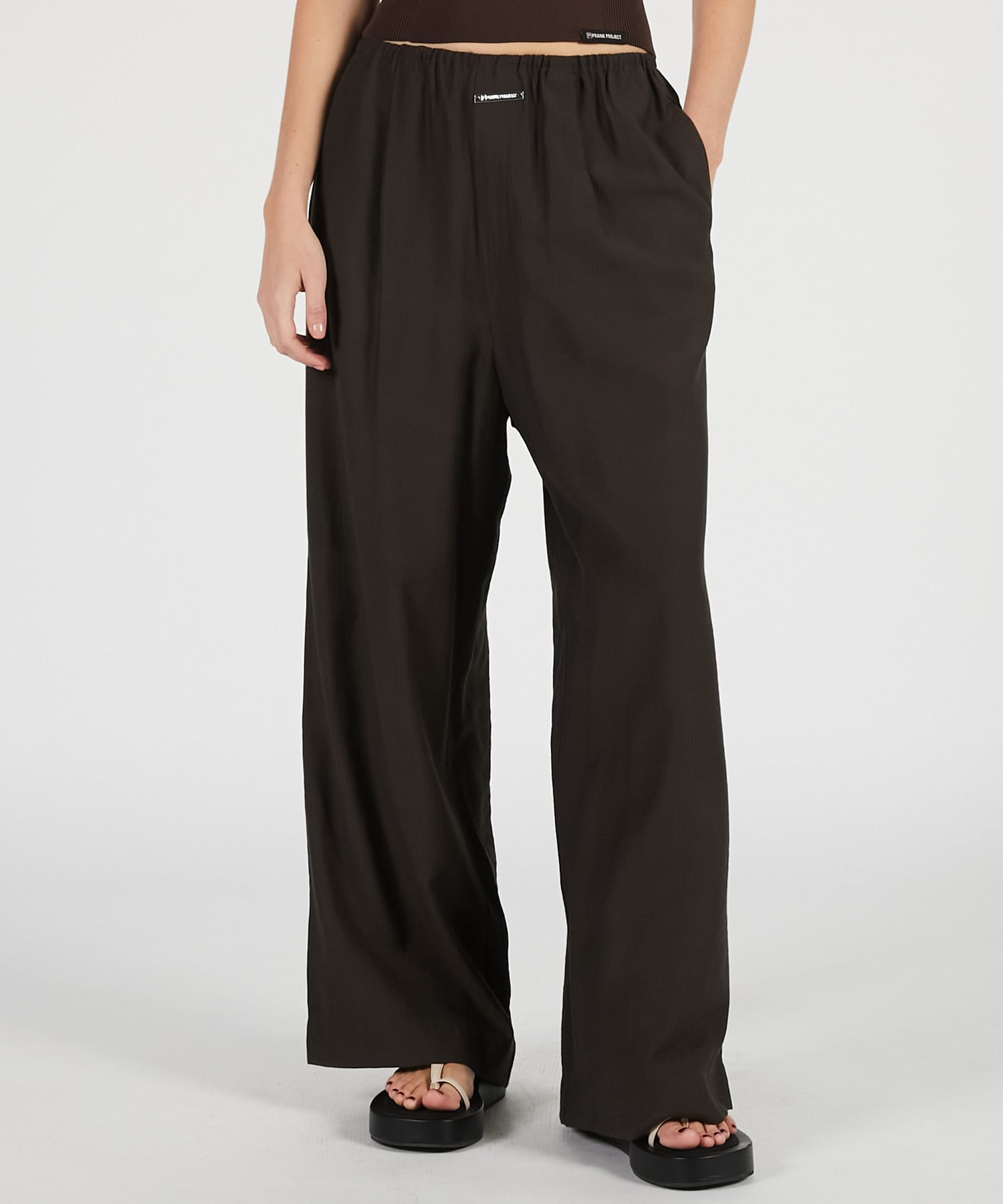 PRANK PROJECT シャドーストライプラウンジパンツ / Shadow Stripe Lounge Pants プランク プロジェクト パンツ その他のパンツ ブラウン【送料無料】