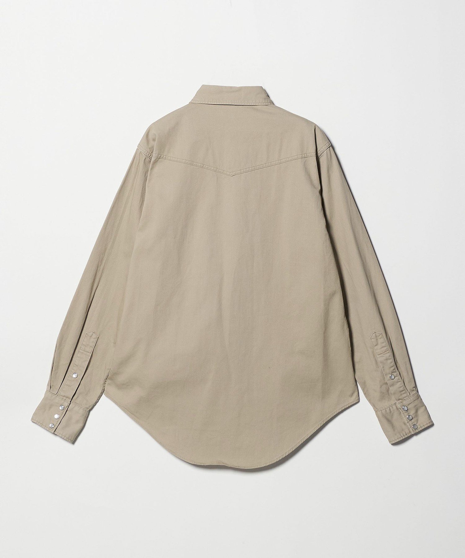 ＜Camoshita＞コットンピケ ウエスタンシャツ ユナイテッドアローズ アウトレット トップス シャツ・ブラウス ホワイト ベージュ